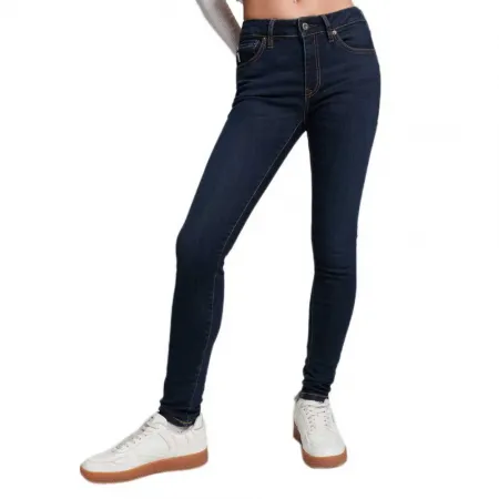 슈퍼드라이 빈티지 Mid Rise Skinny 청바지 139242722