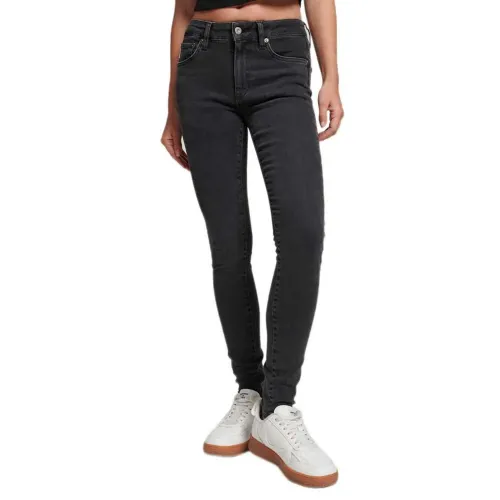슈퍼드라이 빈티지 Mid Rise Skinny 청바지 139242723