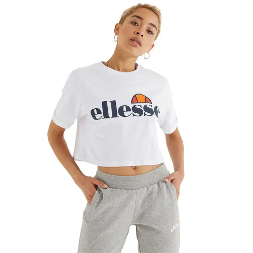 엘레쎄 Alberta Cropped 반팔 V넥 티셔츠 139446671
