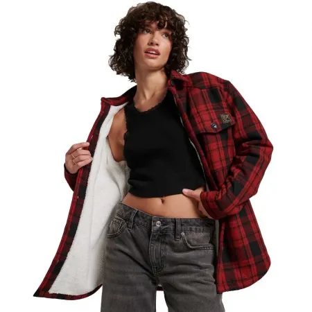 슈퍼드라이 빈티지 Borg Check Over Shirt 셔츠 139498474