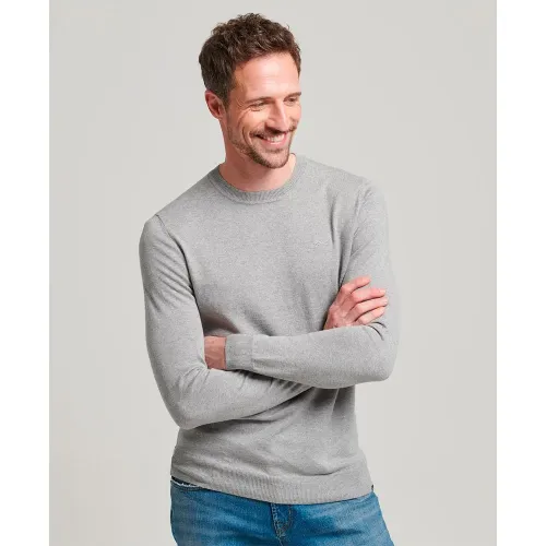 슈퍼드라이 빈티지 Emb Cotton/Cash 스웨터 139530976