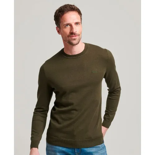 슈퍼드라이 빈티지 Emb Cotton/Cash 스웨터 139530977