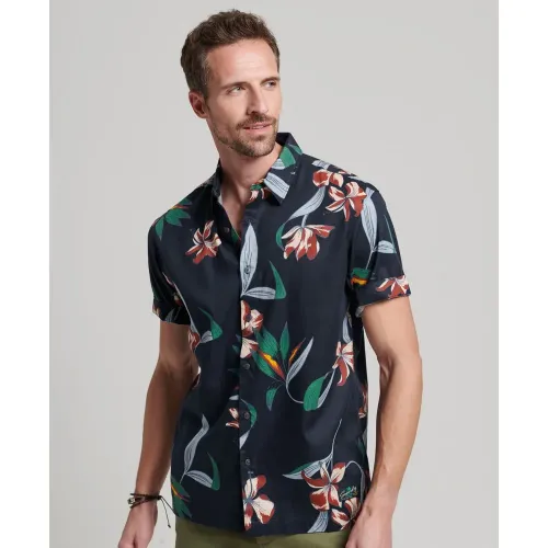슈퍼드라이 빈티지 Hawaiian 반팔 셔츠 139530991