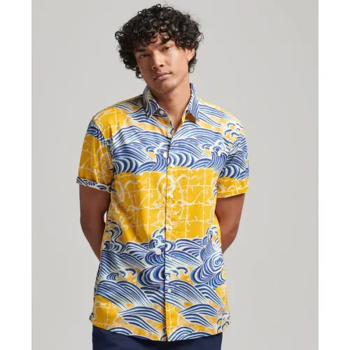 슈퍼드라이 빈티지 Hawaiian 반팔 셔츠 139530994