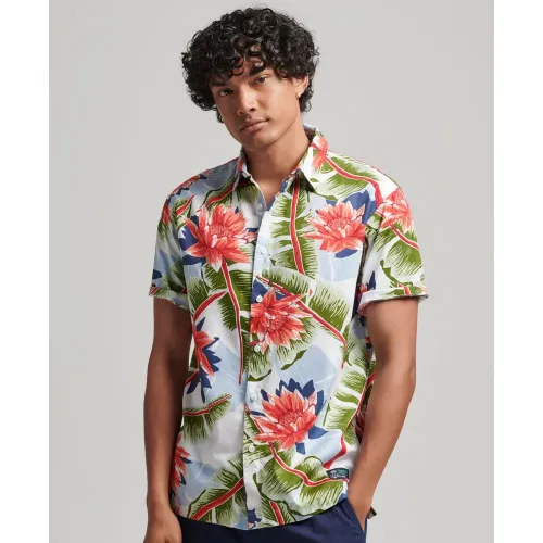 슈퍼드라이 빈티지 Hawaiian 반팔 셔츠 139530995