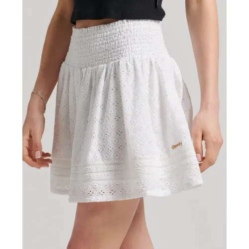 슈퍼드라이 빈티지 Lace Mini 스커트 139531022