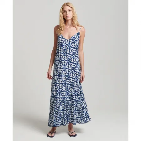슈퍼드라이 빈티지 Long Beach Cami 드레스 139531101