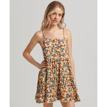 슈퍼드라이 빈티지 Mini Beach Cami 드레스 139531126