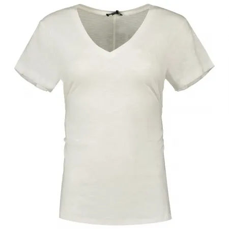 슈퍼드라이 Studios Slub Embroidered Vee 반팔 V넥 티셔츠 139600115