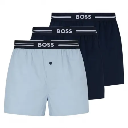 보스 Woven 10245450 복서 브리프 3 팩 139650157
