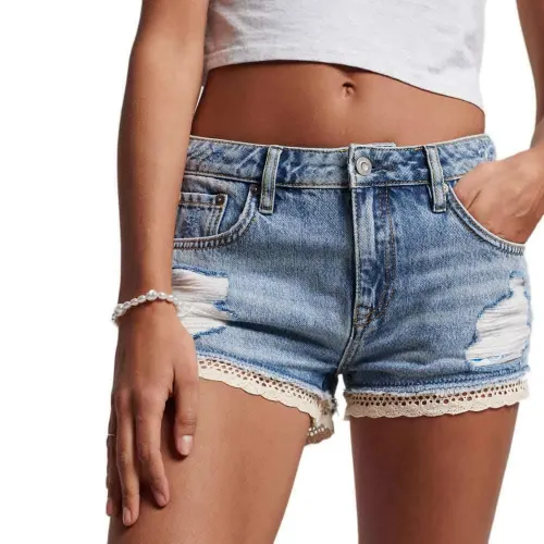 슈퍼드라이 빈티지 Denim 반바지 139680109