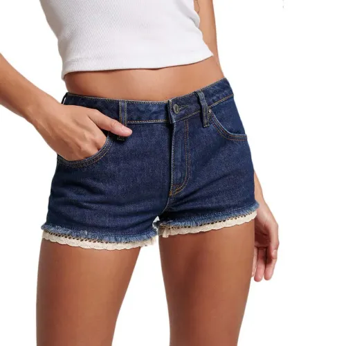 슈퍼드라이 빈티지 Denim 반바지 139680110