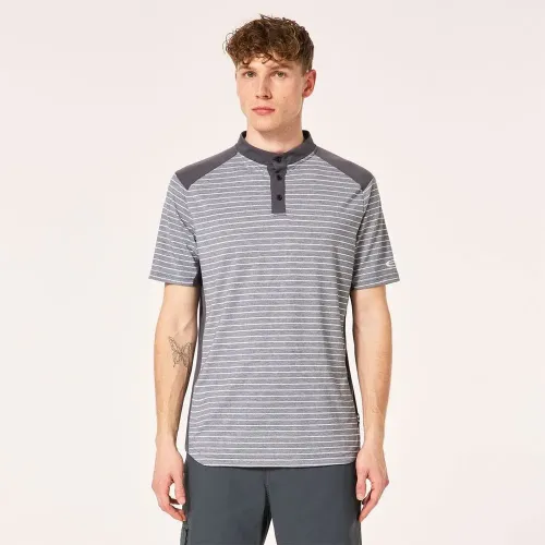 오클리 APPAREL Fringe Stripe 반팔 폴로 셔츠 139742723