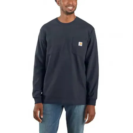 칼하트 K126 Pocket Loose Fit 긴팔 티셔츠 139816028