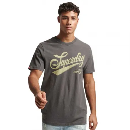 슈퍼드라이 빈티지 Script Workwear 반팔 티셔츠 139817943