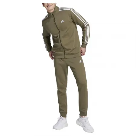 아디다스 Basic 3 Stripes 플리스 트레이닝 세트 139926399