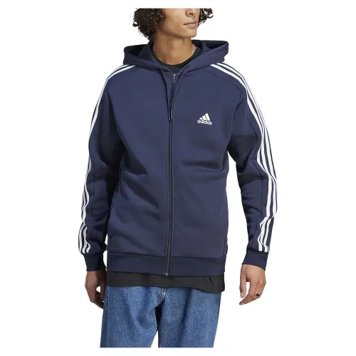 아디다스 에센셜 플리스 3 Stripes 풀지퍼 스웨터 139926754