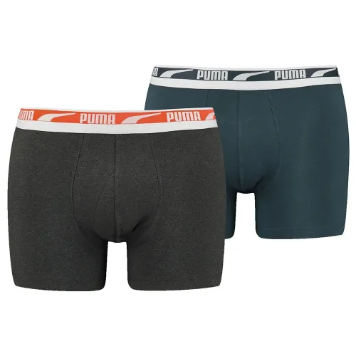 푸마 Multi 로고 복서 브리프 2 팩 139987498