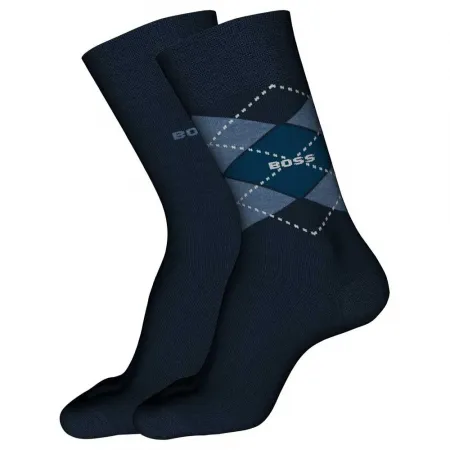 보스 Rs Argyle Col Cc 10254301 양말 2 켤레 140013013