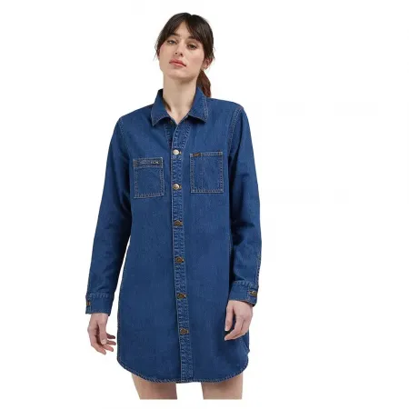 LEE Unionall Dress 긴팔 미디 드레스 140021982