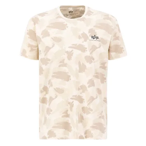 알파 인더스트리 Basic Small Logo Camo 반팔 티셔츠 140027907