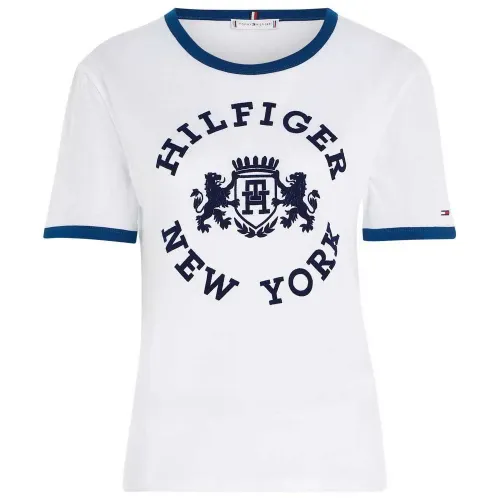 타미힐피거 Varsity Flock Regular Fit 반팔 티셔츠 140086914