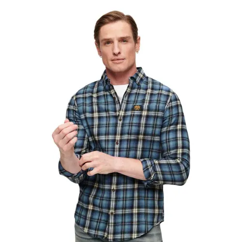 슈퍼드라이 Cotton Lumberjack 긴팔 셔츠 140130036