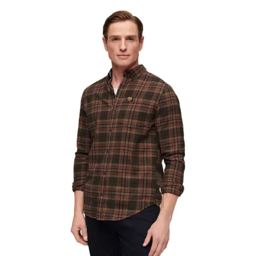 슈퍼드라이 Cotton Lumberjack 긴팔 셔츠 140130041