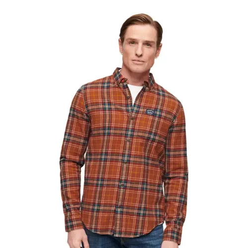 슈퍼드라이 Cotton Lumberjack 긴팔 셔츠 140130043