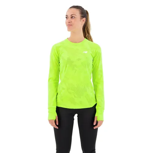 뉴발란스 Q Speed Jacquard 긴팔 티셔츠 140132428
