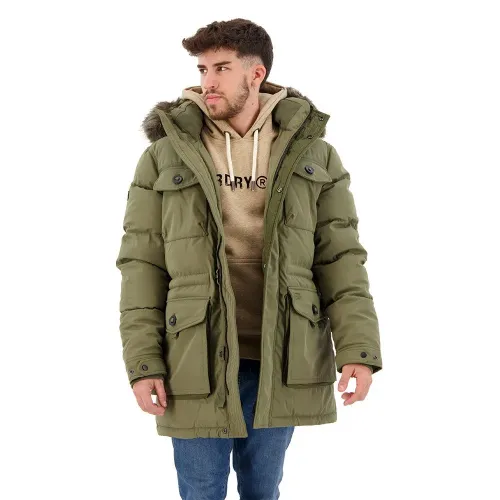 슈퍼드라이 Chinook Faux Fur 파카 140140593