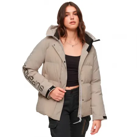 슈퍼드라이 City Padded Hooded Wind 파카 140140596
