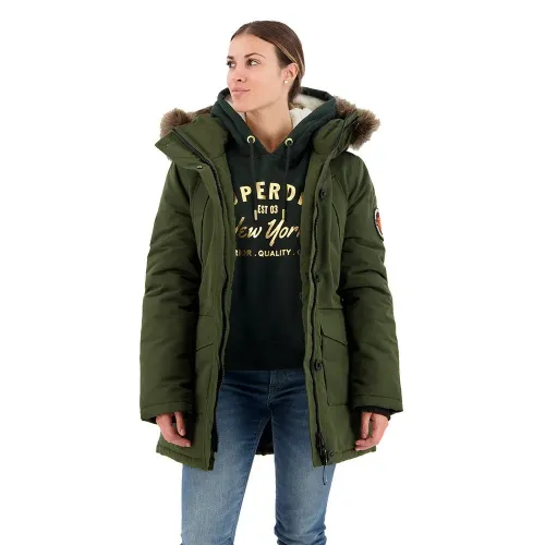 슈퍼드라이 Everest Faux Fur 파카 140140734
