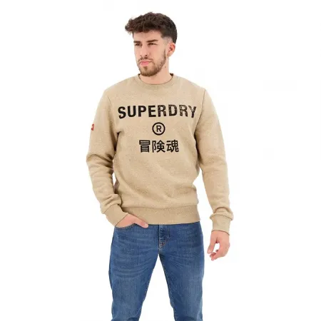 슈퍼드라이 Workwear 로고 빈티지 후드티 140141098