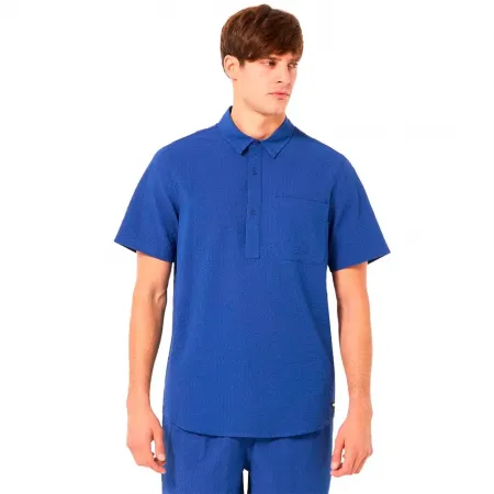 오클리 APPAREL Deco Palms RC Button Down 반팔 셔츠 140223056