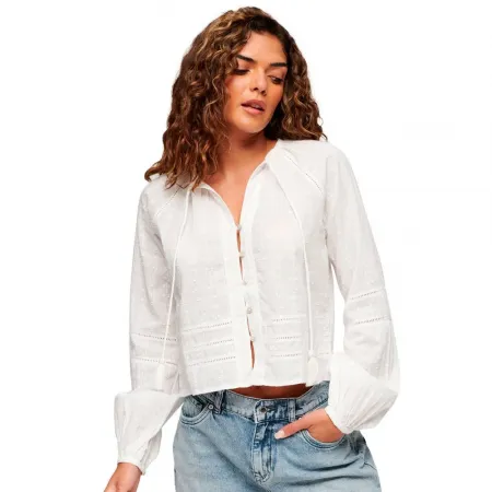 슈퍼드라이 빈티지 Cotton Beach 긴팔 티셔츠 140236145