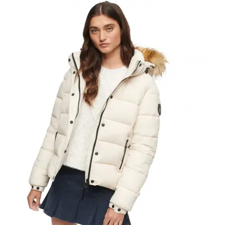 슈퍼드라이 Faux Fur 패딩 자켓 140344697