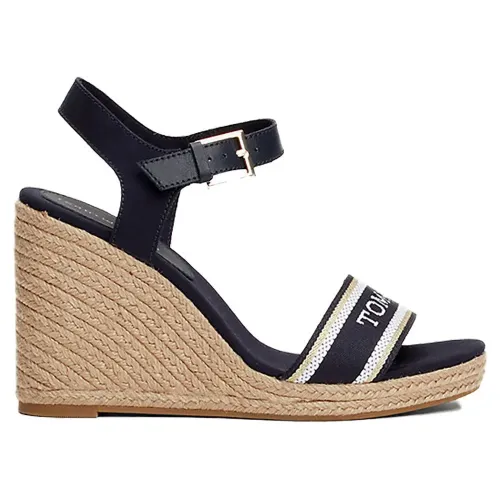 타미힐피거 Mono Webbing High Wedge 슬립온 140372533