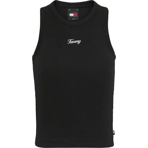 타미힐피거 Slim Script Tank Ext 민소매 티셔츠 140372918