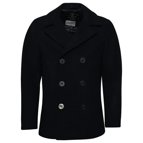 슈퍼드라이 Merchant Wool Pea 코트 140424532