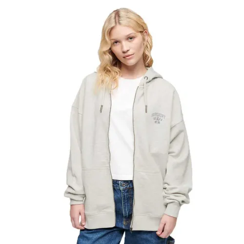 슈퍼드라이 Athletic Essential Oversized Z 후드티 140509458