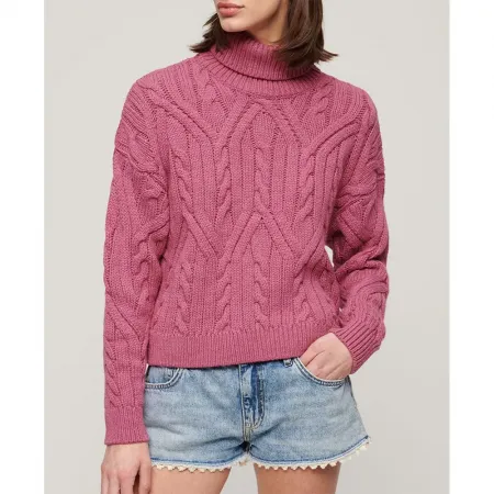 슈퍼드라이 Twist Cable Knit Twist Cable Knit 스웨터 140509547