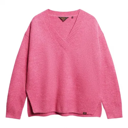 슈퍼드라이 Oversized V넥 스웨터 140560692