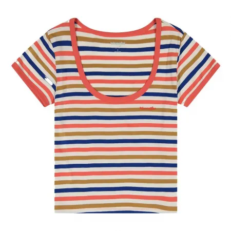 랭글러 112350310 Scoop Neck Ringer 반팔 티셔츠 140577341