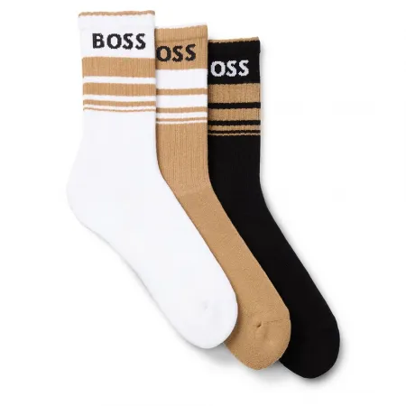 보스 Qs Rib Stripe Cc 양말 3 켤레 140583609