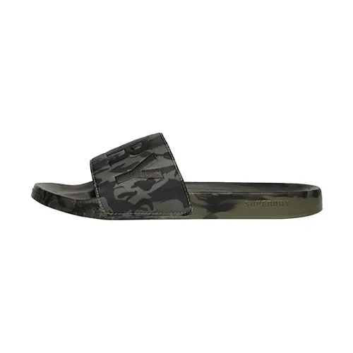 슈퍼드라이 Camo Vegan Pool 슬리퍼 140587874