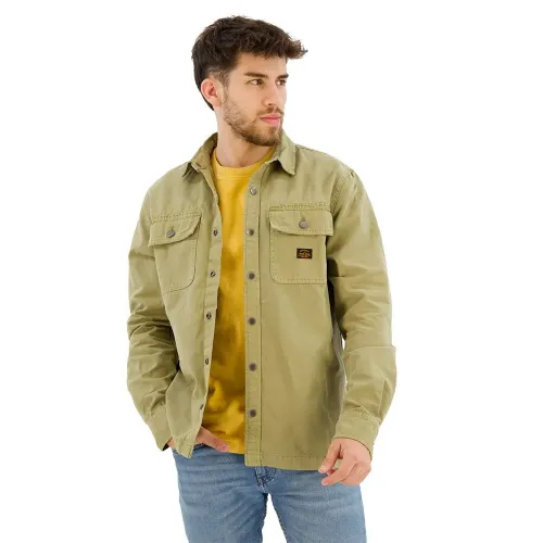 슈퍼드라이 Canvas Workwear 오버셔츠 140587887