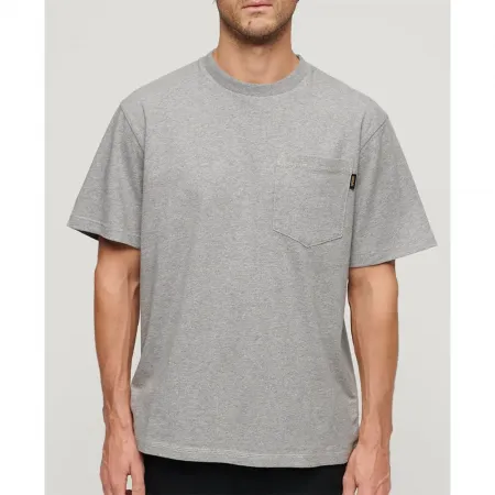 슈퍼드라이 Contrast Stitch Pocket 반팔 티셔츠 140587930