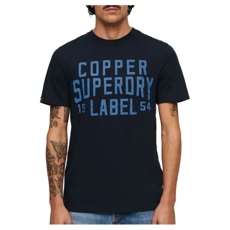 슈퍼드라이 Copper Label Workwear 반팔 티셔츠 140587947