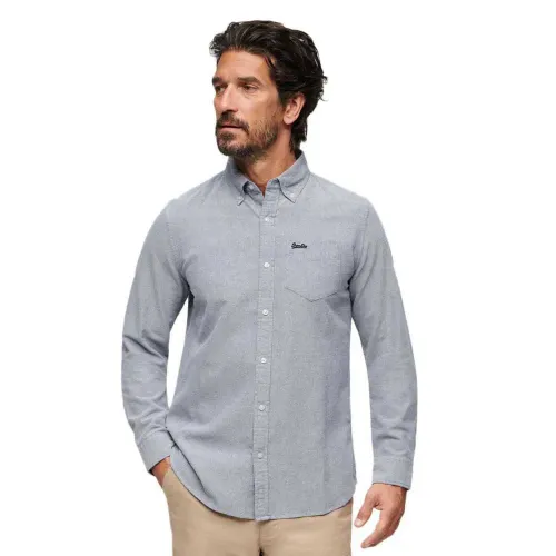 슈퍼드라이 Cotton Oxford 긴팔 셔츠 140587976